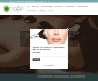 MYspa.ca(Absolutely Fabulous Urban Spa) Screenshot