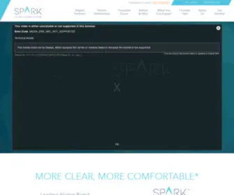 MYsparksmile.com(Clear Aligners from Spark) Screenshot