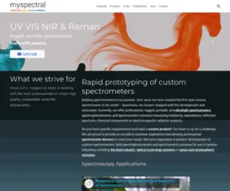 MYspectral.com(Spectruino) Screenshot