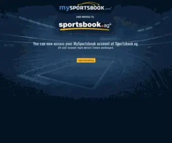 MYsportsbook.com(Sports book) Screenshot