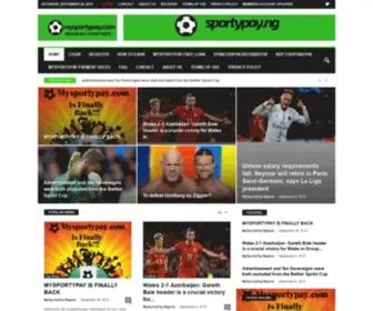 MYsportypay.com(Sports Affiliate Website) Screenshot