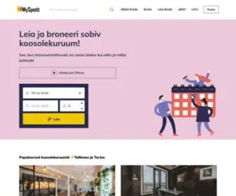 MYspotit.com(Ruumide rent) Screenshot