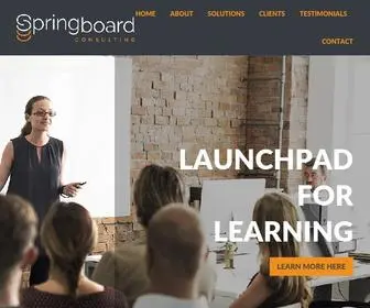 MYSpringboard.com(Instructional Design Service) Screenshot