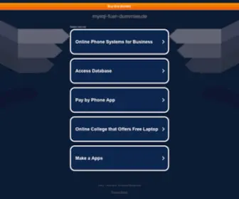 MYSQL-Fuer-Dummies.de(Internet) Screenshot