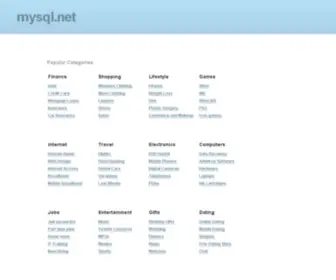 MYSQL.net(MYSQL) Screenshot