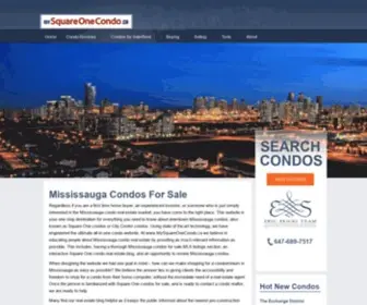 MYsquareonecondo.ca(My Square One Condo) Screenshot