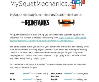MYsquatmechanics.com(MYsquatmechanics) Screenshot