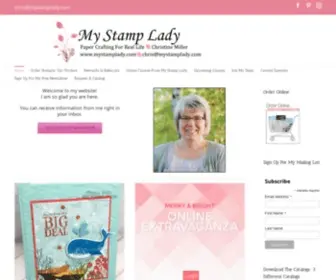 MYstamplady.com(My Stamp Lady) Screenshot