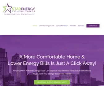 MYstarenergy.com(Kansas City's Premier Home Energy Audit Company) Screenshot