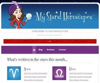 MYstarshoroscopes.com(My Stars) Screenshot