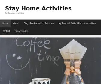 MYstayhomeactivities.com(Stay at Home Activities) Screenshot