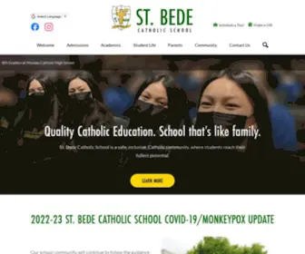 MYStbede.org(St. Bede Elementary School) Screenshot