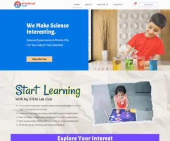 MYstemlABCLub.com(Making Science Interesting) Screenshot