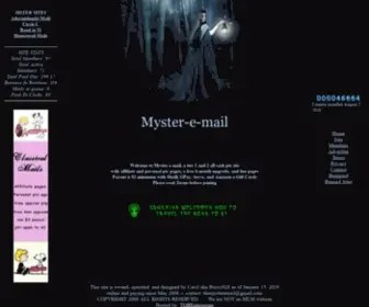 MYster-E-Mail.com(Myster-E) Screenshot