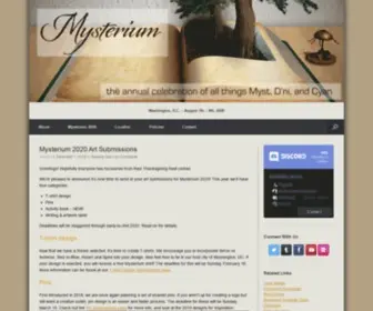 MYsterium.net(The annual Myst and D'ni fan gathering) Screenshot