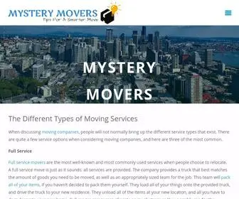 MYstery-Bookstore.com(Mystery Movers) Screenshot