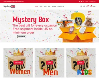 MYsterybox.org.uk(Best Mystery Box Gifts & Surprise Ideas) Screenshot