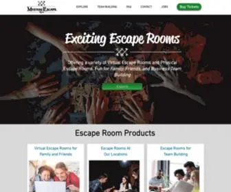 MYsteryescaperoom.com(Escape Room) Screenshot