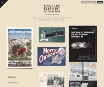 MYsteryfleshpitnationalpark.com(Mystery Flesh Pit National Park) Screenshot