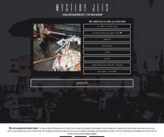 MYsteryjets.com(Album Splash) Screenshot