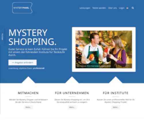 MYsterypanel.de(MYSTERYPANEL ®) Screenshot