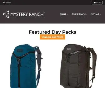 MYsteryranchuk.com(Mystery Ranch) Screenshot