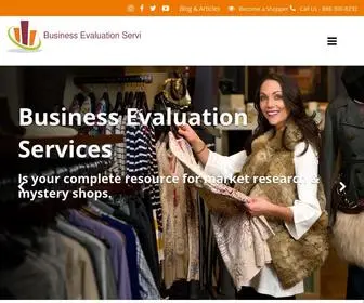 MYsteryshopperservices.com(Business Evaluation Services) Screenshot