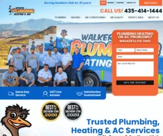 MYStgeorgeplumber.com(Walker Plumbing) Screenshot