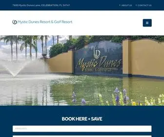 MYstic-Dunes-Resort.com(Mystic Dunes Resort & Golf Club) Screenshot