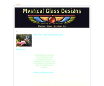 MYsticalglassdesigns.com(Mystical Glass Designs) Screenshot