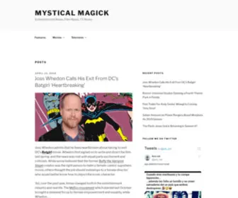 MYsticalmagick.com(Entertainment News) Screenshot