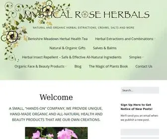 MYsticalroseherbals.com(Mystical Rose Herbals) Screenshot