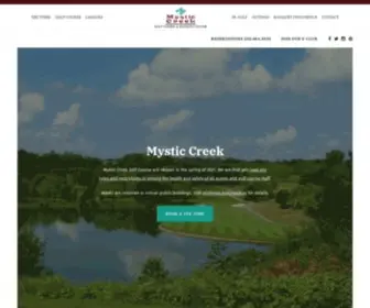 MYsticcreekgolfclub.com(Mystic Creek Golf Course) Screenshot