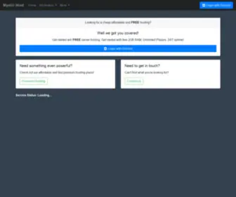 MYstichost.net(mystichost) Screenshot
