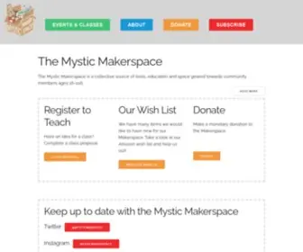 MYsticmakerspace.org(Mystic Makerspace) Screenshot