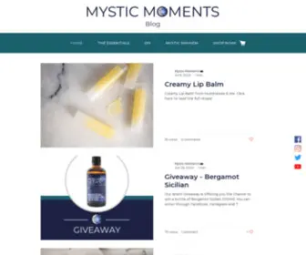 MYsticmomentsblog.co.uk(Mystic Moments Blog) Screenshot