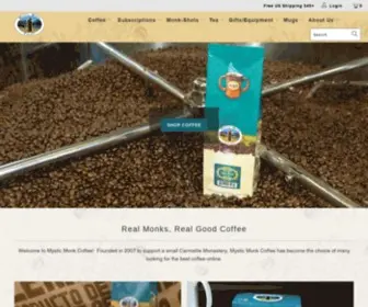 MYsticmonkcoffee.com(Premium Quality Coffee) Screenshot