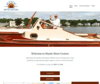 MYsticrivercruises.com(Mystic River Cruises) Screenshot