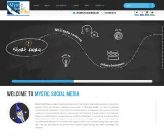 MYsticsocialmedia.com(Pakistan's top social media marketing company) Screenshot