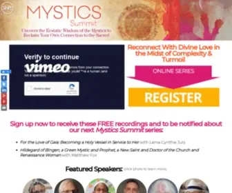 MYsticssummit.com(2021 Mystics Summit series) Screenshot