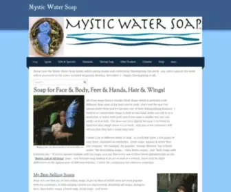 MYsticwatersoap.com(Mystic Water Soap) Screenshot