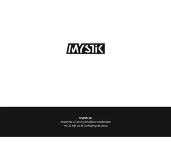 MYstik.swiss(Agence) Screenshot