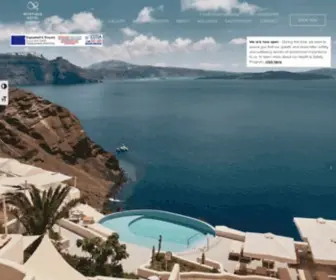 MYstique.gr(Luxury Holidays in Oia) Screenshot
