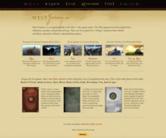 MYStjourney.com(Myst) Screenshot