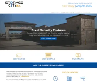 MYstoragecity.com(Storage City) Screenshot