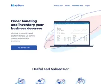 MYstorehq.com(Inventory Management) Screenshot