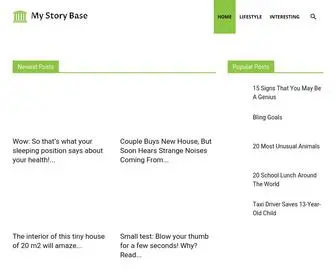 MYstorybase.com(My Story Base) Screenshot