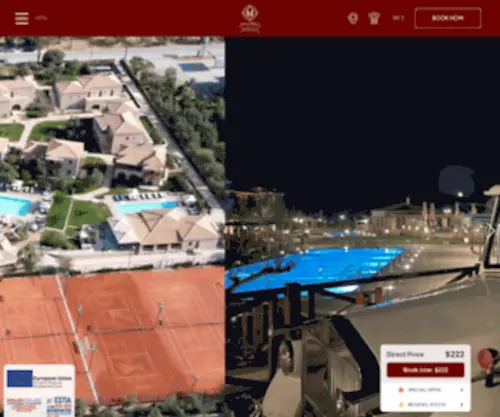 MYStraspalace.com(Mystras Grand Palace Resort & Spa) Screenshot