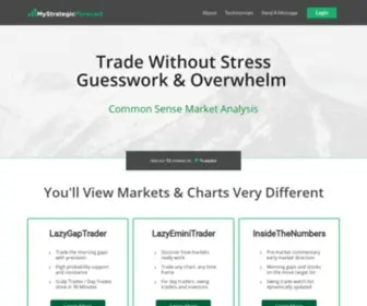 MYStrategicForecast.com(My Strategic Forecast) Screenshot