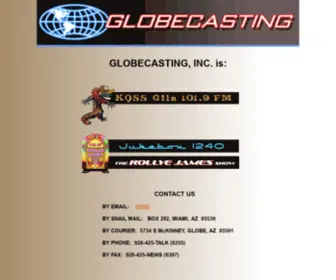 MYStreamingserver.com(Globecasting, Inc) Screenshot